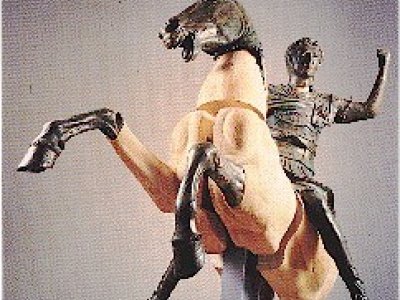 The Equestrian statue of Domiziano Nerva